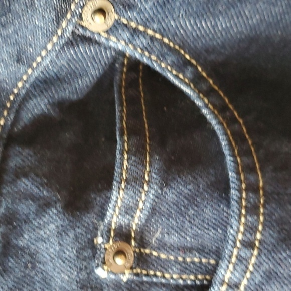 Land's End blue jeans relaxed fit traditional waist size 18P - Picture 7 of 11